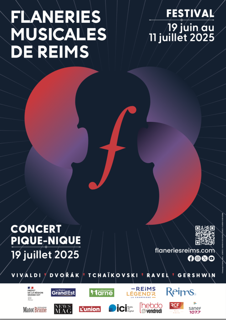 affiche Flâneries musicales de Reims 2025