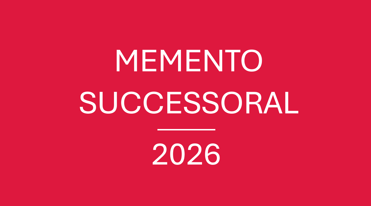Memento successoral 2026
