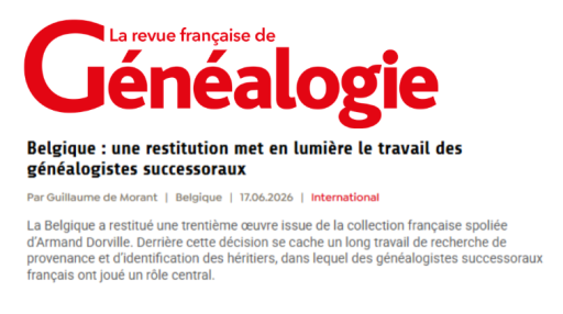 Article ADD Associes Revue francaise genealogie