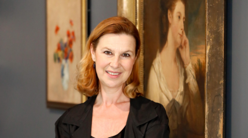 Portrait d’Emmanuelle Polack, Docteure en histoire de l’art, spécialiste reconnue du marché de l’Art sous l’Occupation, Chargée de mission au Louvre