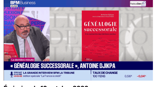 BFM Business - La librairie de l'éco 10.10.2026